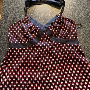 The Limited satin halter shirt